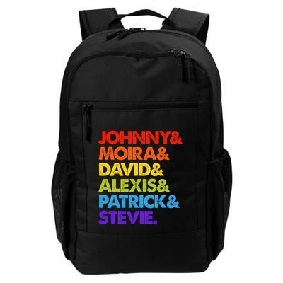 Johnny And Moira And David And Alexis Backpack