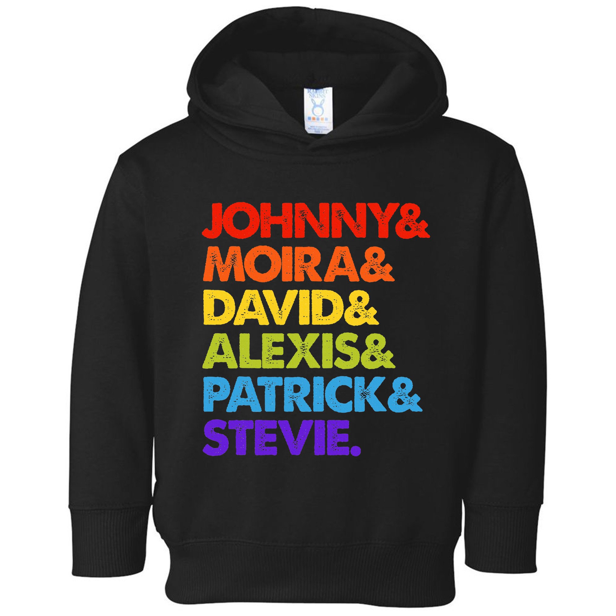 Johnny And Moira And David And Alexis Toddler Hoodie