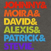 Johnny And Moira And David And Alexis Cotton Canvas Backpack