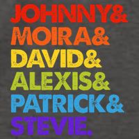 Johnny And Moira And David And Alexis Vector Backpack