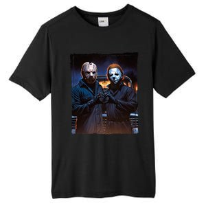 Jason And Myers Halloween Heart Hands Horror Character Tall Fusion ChromaSoft Performance T-Shirt