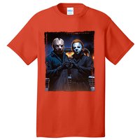 Jason And Myers Halloween Heart Hands Horror Character Tall T-Shirt