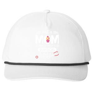 Just A Mom Who Raised A Surgical Nurse Rn Mommy Mothers Day Great Gift Snapback Five-Panel Rope Hat