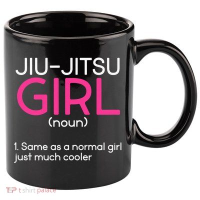 Jiu-Jitsu  Asian Mixed Martial Arts Sport MMA 11oz C Handle Ceramic Mug