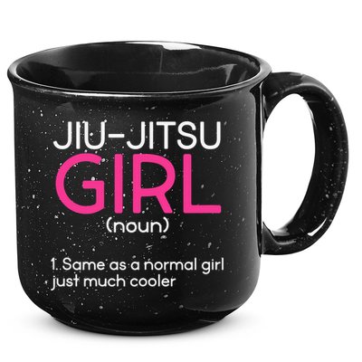 Jiu-Jitsu  Asian Mixed Martial Arts Sport MMA 15oz Campfire Ceramic Mug