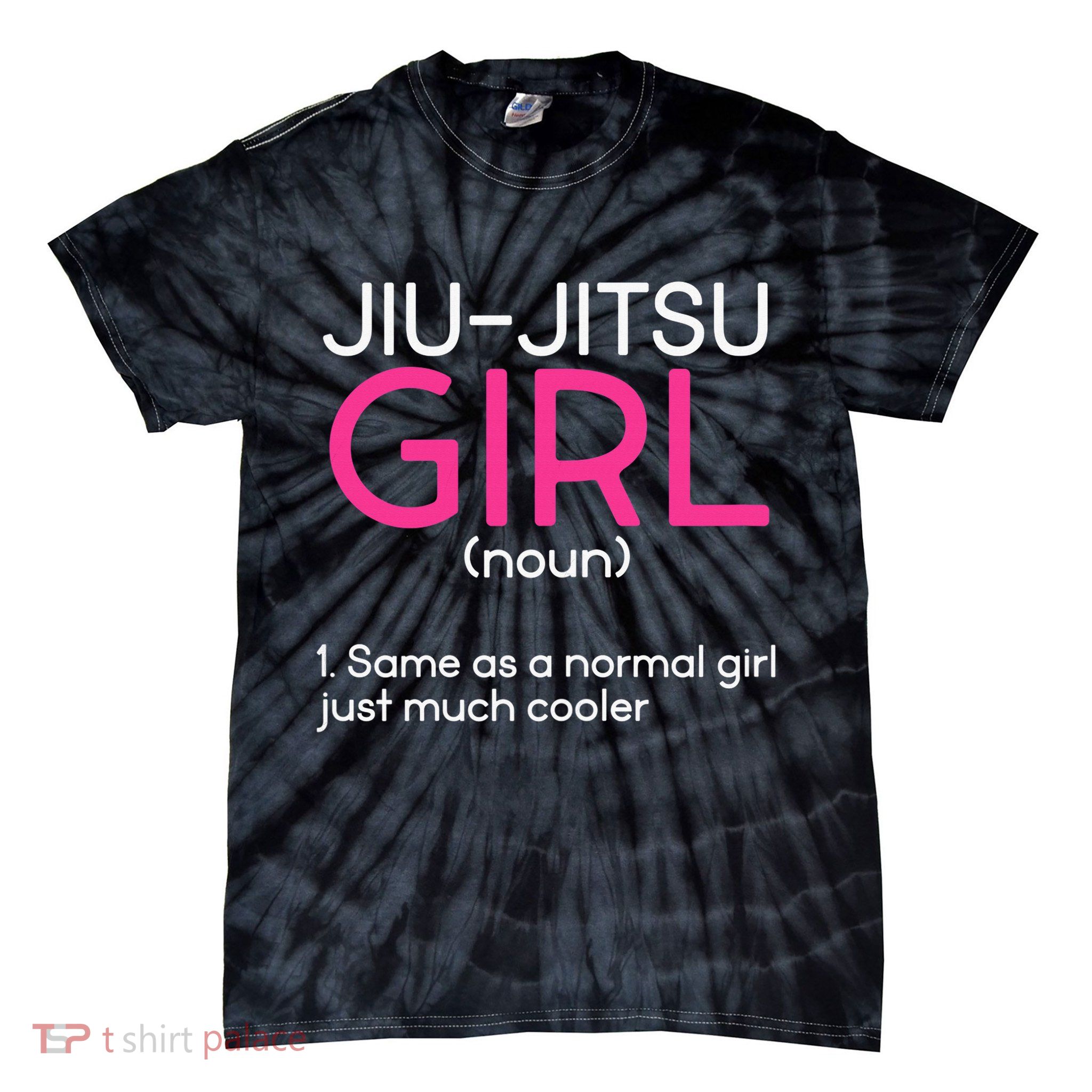 Jiu-Jitsu  Asian Mixed Martial Arts Sport MMA Tie-Dye T-Shirt