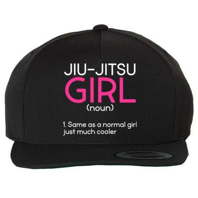 Jiu-Jitsu  Asian Mixed Martial Arts Sport MMA Wool Snapback Cap