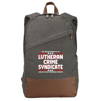 Just Another Member Of The Lutheran Crime Syndicate Cotton Canvas Backpack