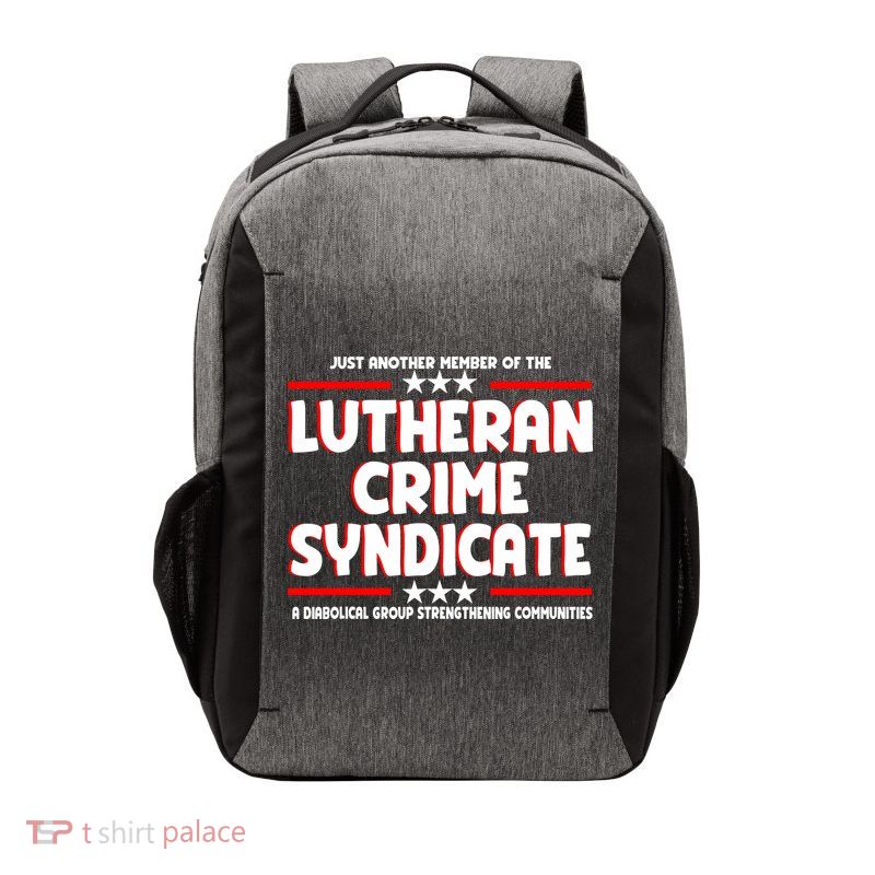 Just Another Member Of The Lutheran Crime Syndicate Vector Backpack