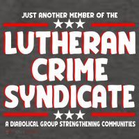Just Another Member Of The Lutheran Crime Syndicate Vector Backpack