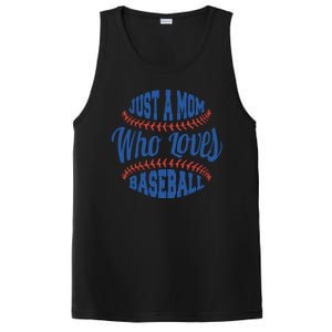 Just A Mom Who Loves Baseball PosiCharge Competitor Tank