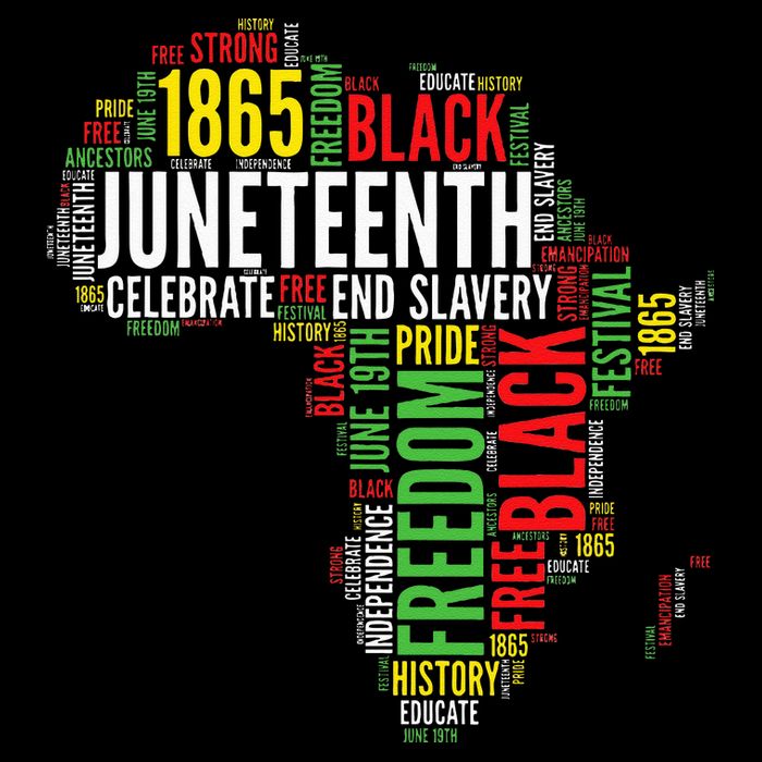 Juneteenth Africa Map Rd Art Black Pride Juneteenth Cooling Performance Crew T-Shirt