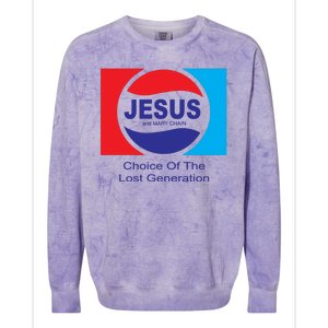 Jesus And Mary Chain Lost Generation Colorblast Crewneck Sweatshirt