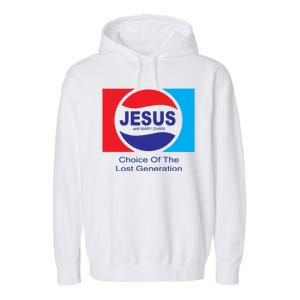 Jesus And Mary Chain Lost Generation Garment-Dyed Fleece Hoodie