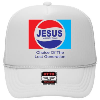 Jesus And Mary Chain Lost Generation High Crown Mesh Back Trucker Hat