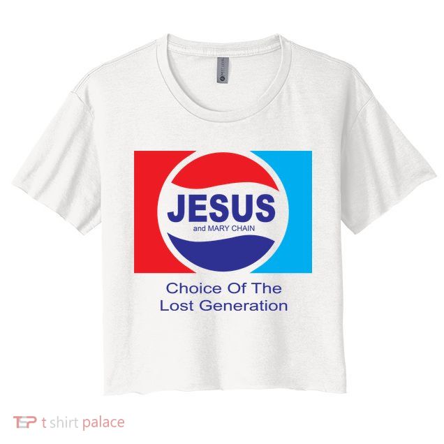 Jesus And Mary Chain Lost Generation Crop Top