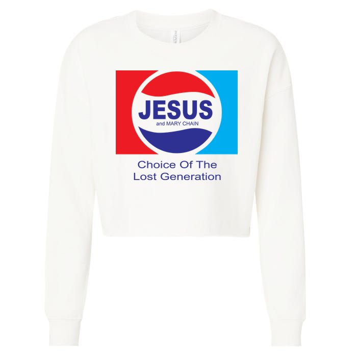 Jesus And Mary Chain Lost Generation Cropped Pullover Crew
