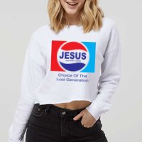 Jesus And Mary Chain Lost Generation Cropped Pullover Crew