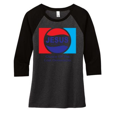 Jesus And Mary Chain Lost Generation Women's Tri-Blend 3/4-Sleeve Raglan Shirt