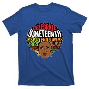 Juneteenth Afro Melanin Africa Ancestors Freedom Meaningful Gift T-Shirt