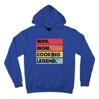 Just A Mom Who Cooks Awesome Food Kitchen Culinary Cook Gift Hoodie