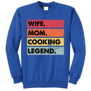 Just A Mom Who Cooks Awesome Food Kitchen Culinary Cook Gift Sweatshirt