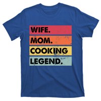 Just A Mom Who Cooks Awesome Food Kitchen Culinary Cook Gift T-Shirt