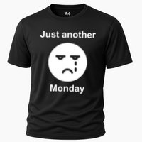 Just Another Monday Sad Face Cooling Performance Crew T-Shirt