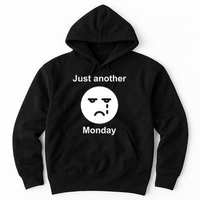 Just Another Monday Sad Face Hoodie