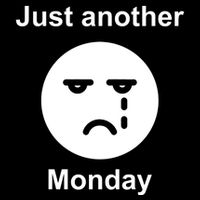 Just Another Monday Sad Face Toddler T-Shirt