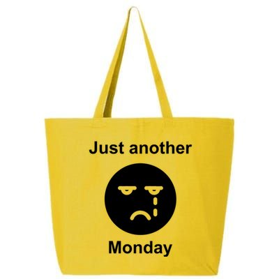 Just Another Monday Sad Face 25L Jumbo Tote