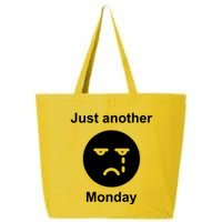 Just Another Monday Sad Face 25L Jumbo Tote