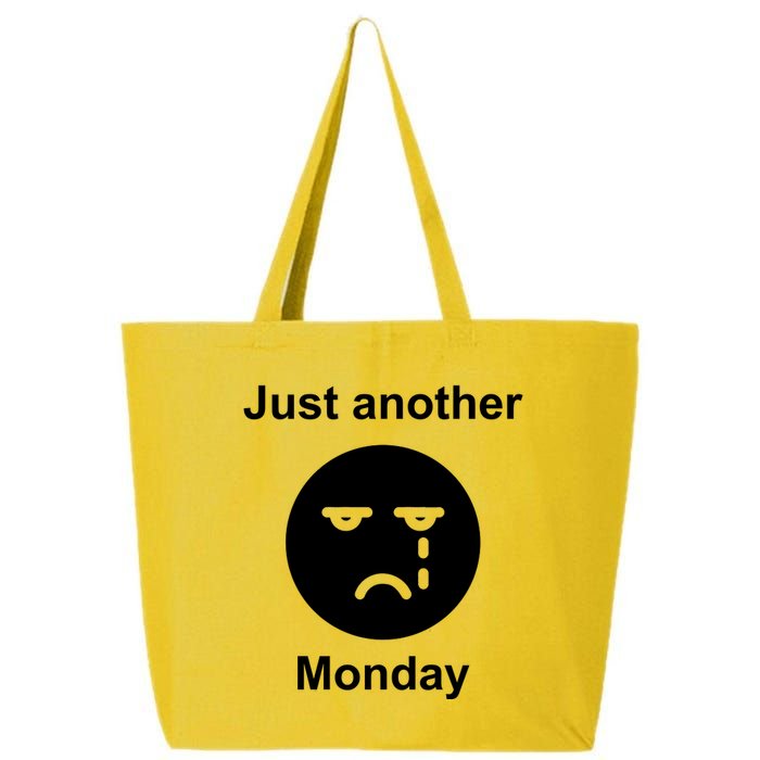 Just Another Monday Sad Face 25L Jumbo Tote