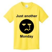 Just Another Monday Sad Face Kids T-Shirt