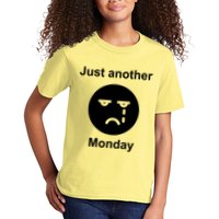Just Another Monday Sad Face Kids T-Shirt