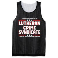 Just Another Member Of The Lutheran Crime Syndicate Mesh Reversible Basketball Jersey Tank