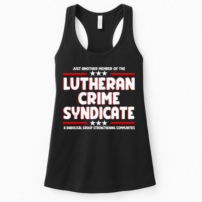 Just Another Member Of The Lutheran Crime Syndicate Womens Tank Top
