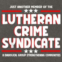 Just Another Member Of The Lutheran Crime Syndicate Cotton Canvas Backpack