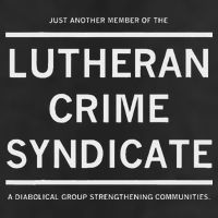 Just Another Member Of The Lutheran Crime Syndicate Golf Towel
