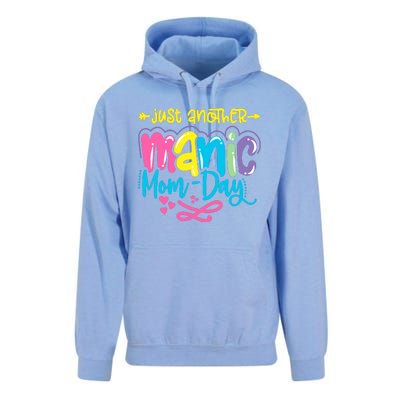 Just Another Manic Mom Day Funny Mother’s Day Mom Life Unisex Surf Hoodie