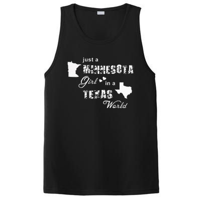 Just A Minnesota Girl In A Texas World Printing PosiCharge Competitor Tank