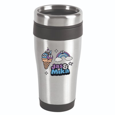 Jas And Mika Candyland 16oz Travel Tumbler