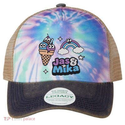 Jas And Mika Candyland Legacy Tie Dye Trucker Hat