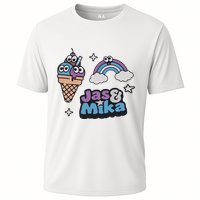 Jas And Mika Candyland Cooling Performance Crew T-Shirt
