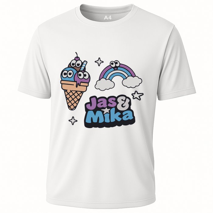 Jas And Mika Candyland Cooling Performance Crew T-Shirt