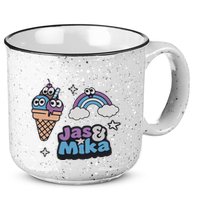 Jas And Mika Candyland 15oz Campfire Ceramic Mug