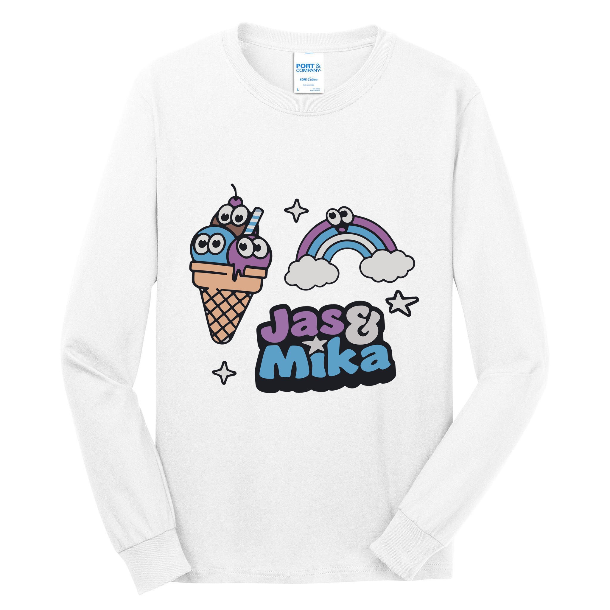 Jas And Mika Candyland Tall Long Sleeve T-Shirt