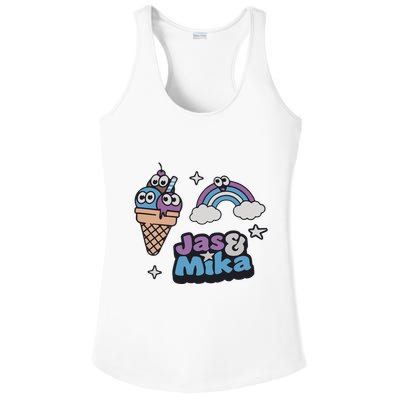 Jas And Mika Candyland Ladies PosiCharge Competitor Racerback Tank