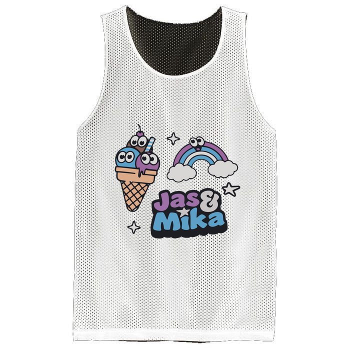 Jas And Mika Candyland Mesh Reversible Basketball Jersey Tank