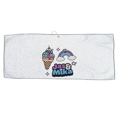 Jas And Mika Candyland Large Microfiber Waffle Golf Towel